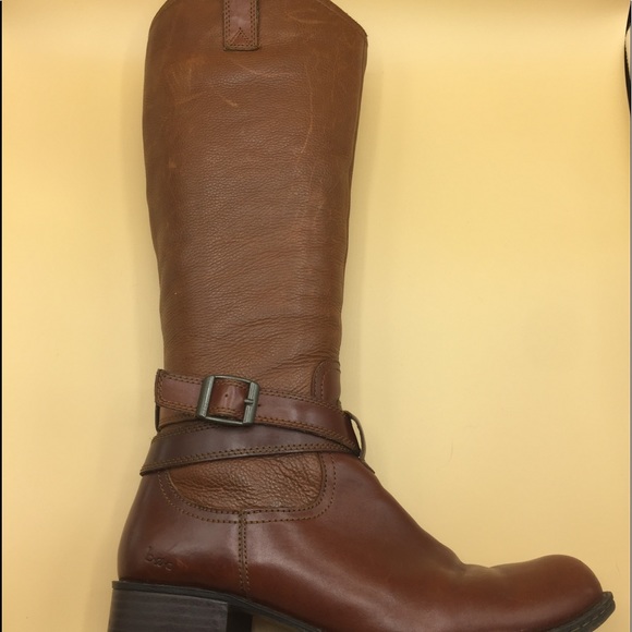 boc Shoes - boc brown leather knee high boots size 7